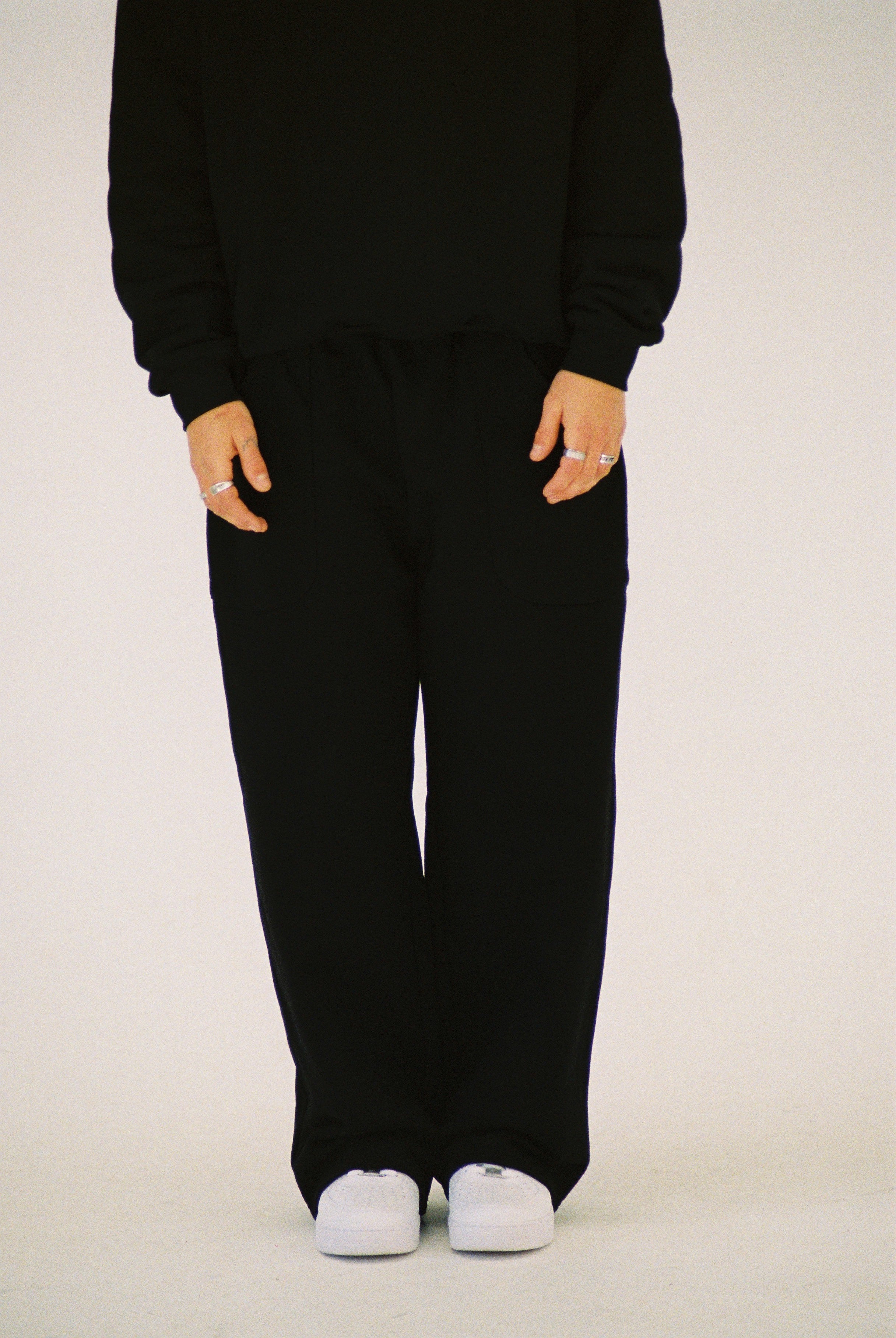 CAPSULE SWEATPANTS - BLACK