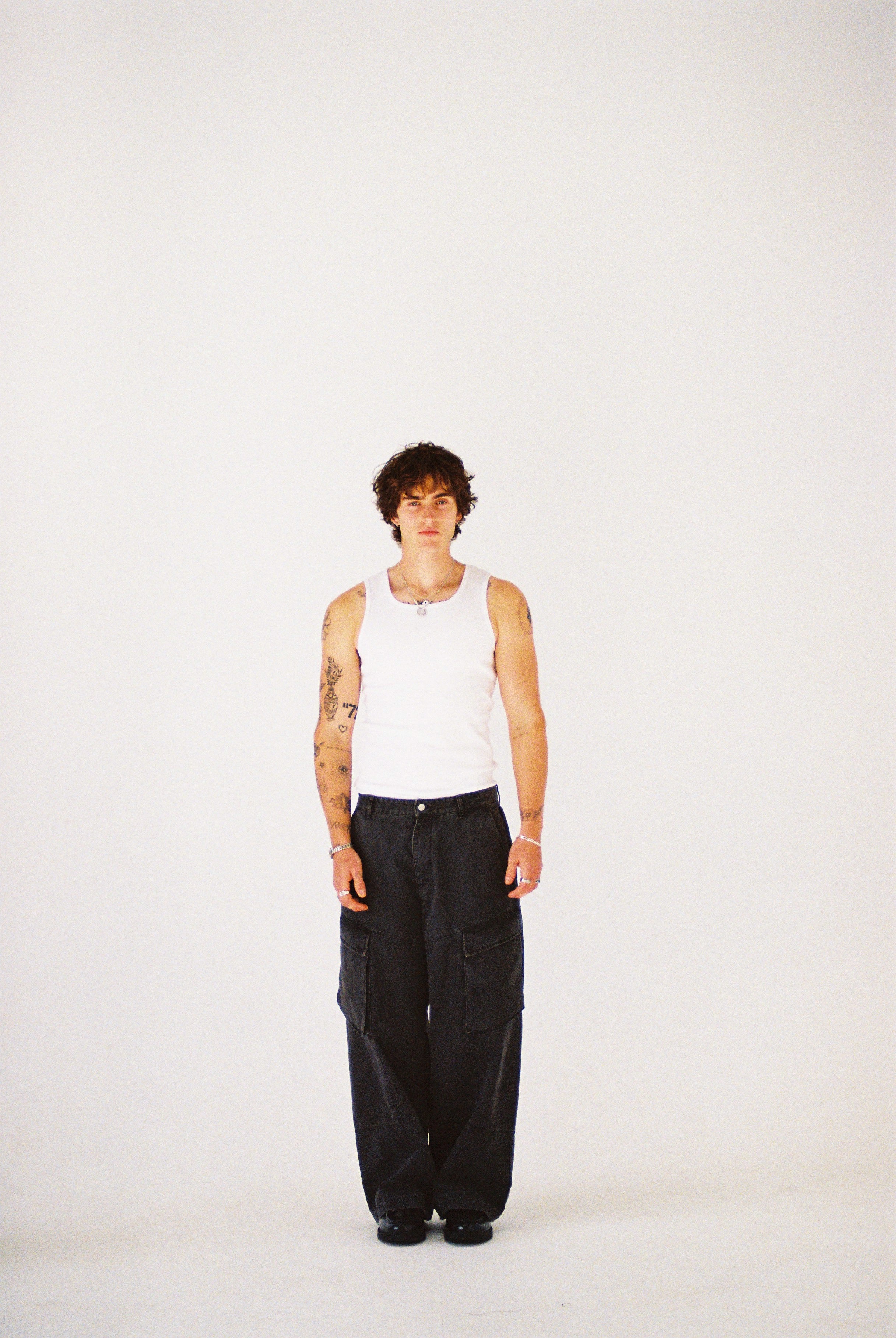 UTILITY PANT - WASHED GREY