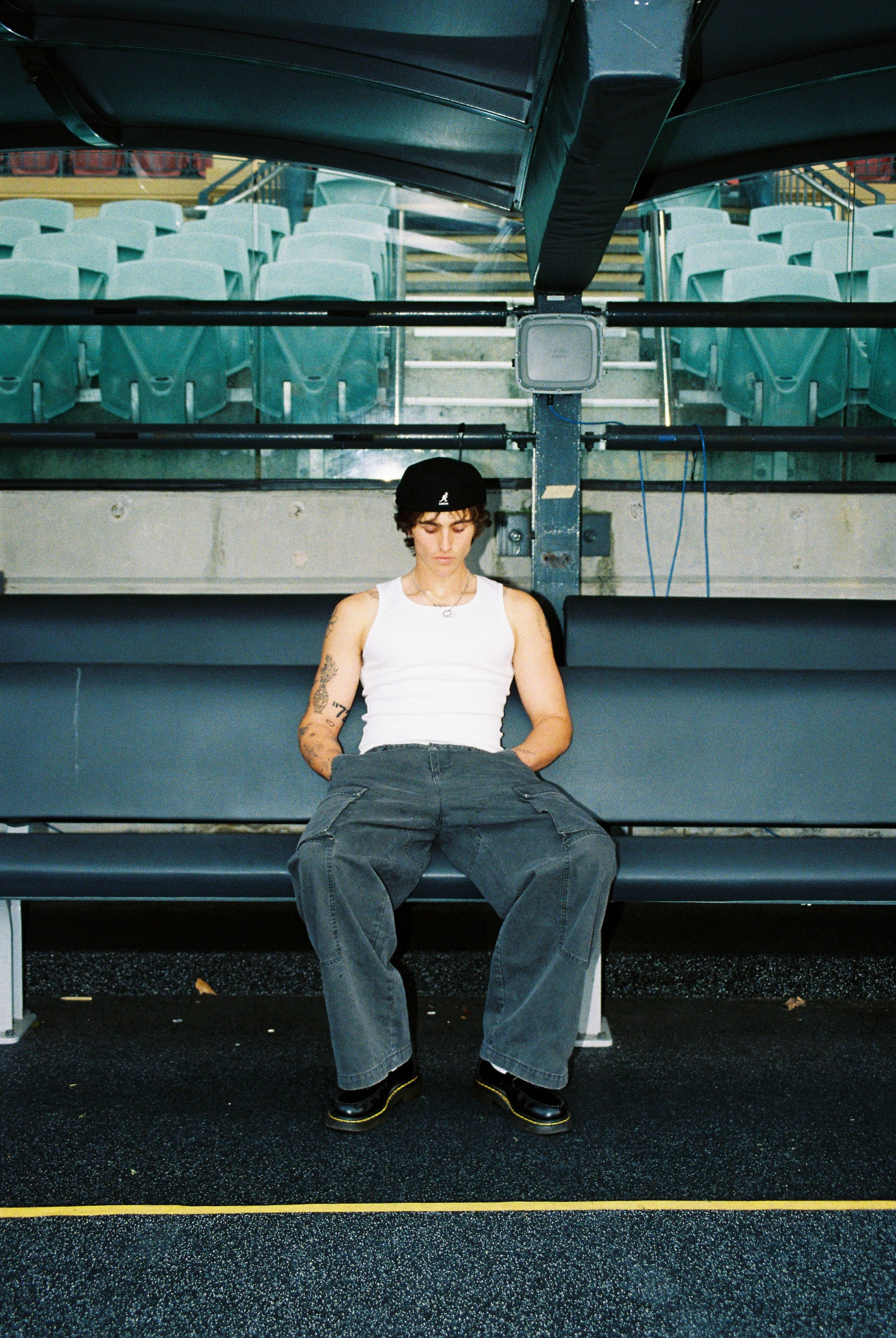 UTILITY PANT - WASHED GREY