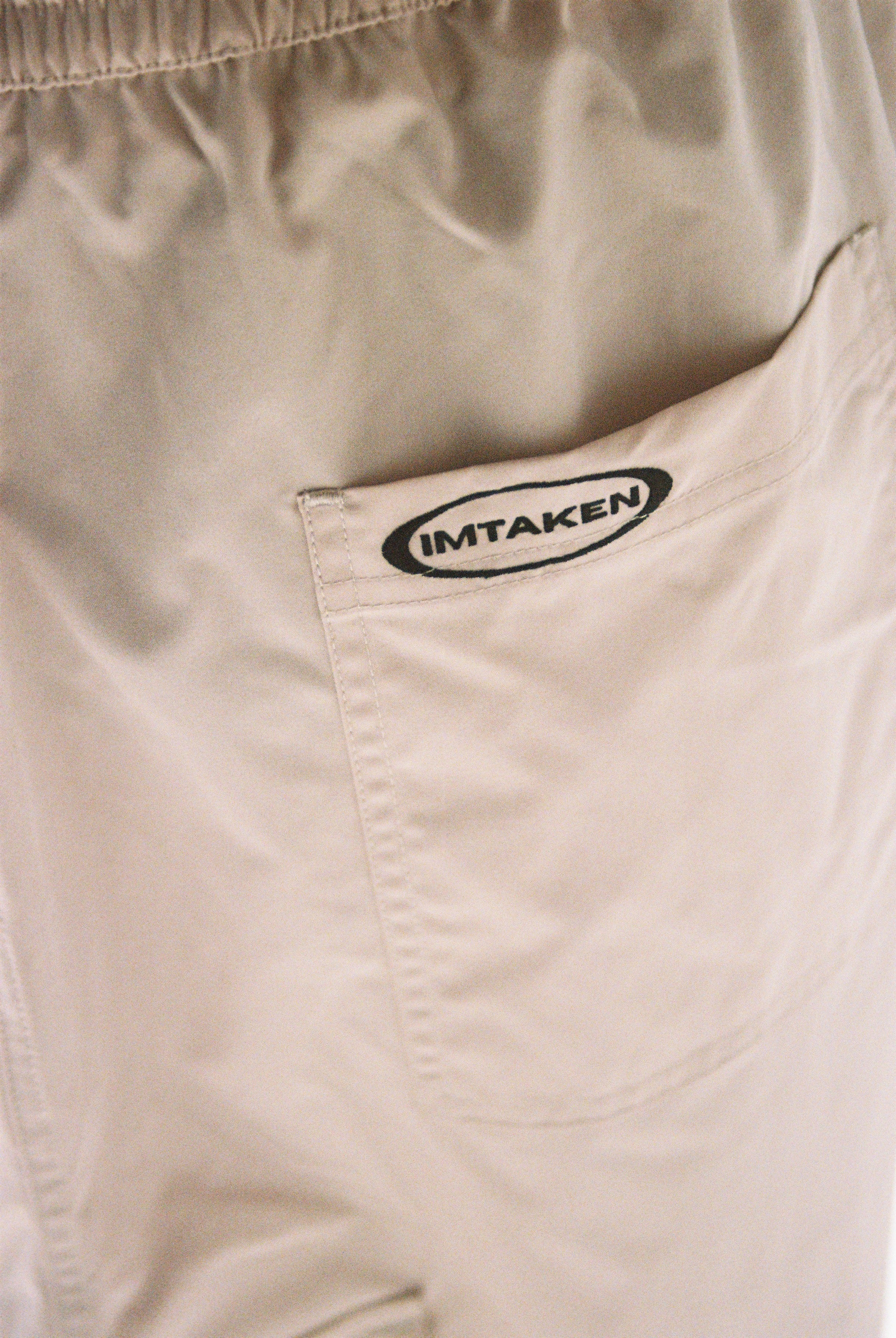 PARACHUTE PANTS - BEIGE