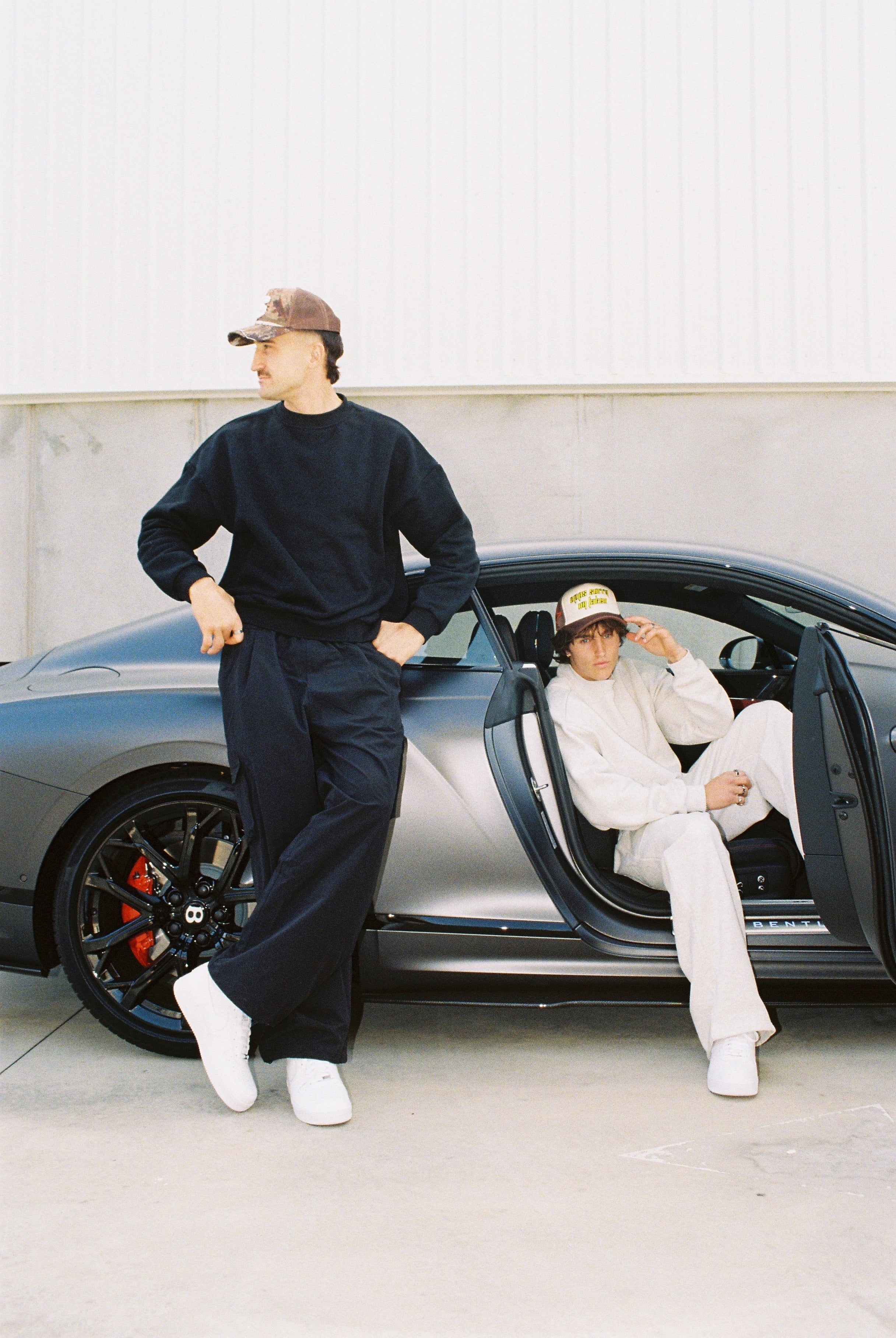 CAPSULE SWEATPANTS - GREY MARL