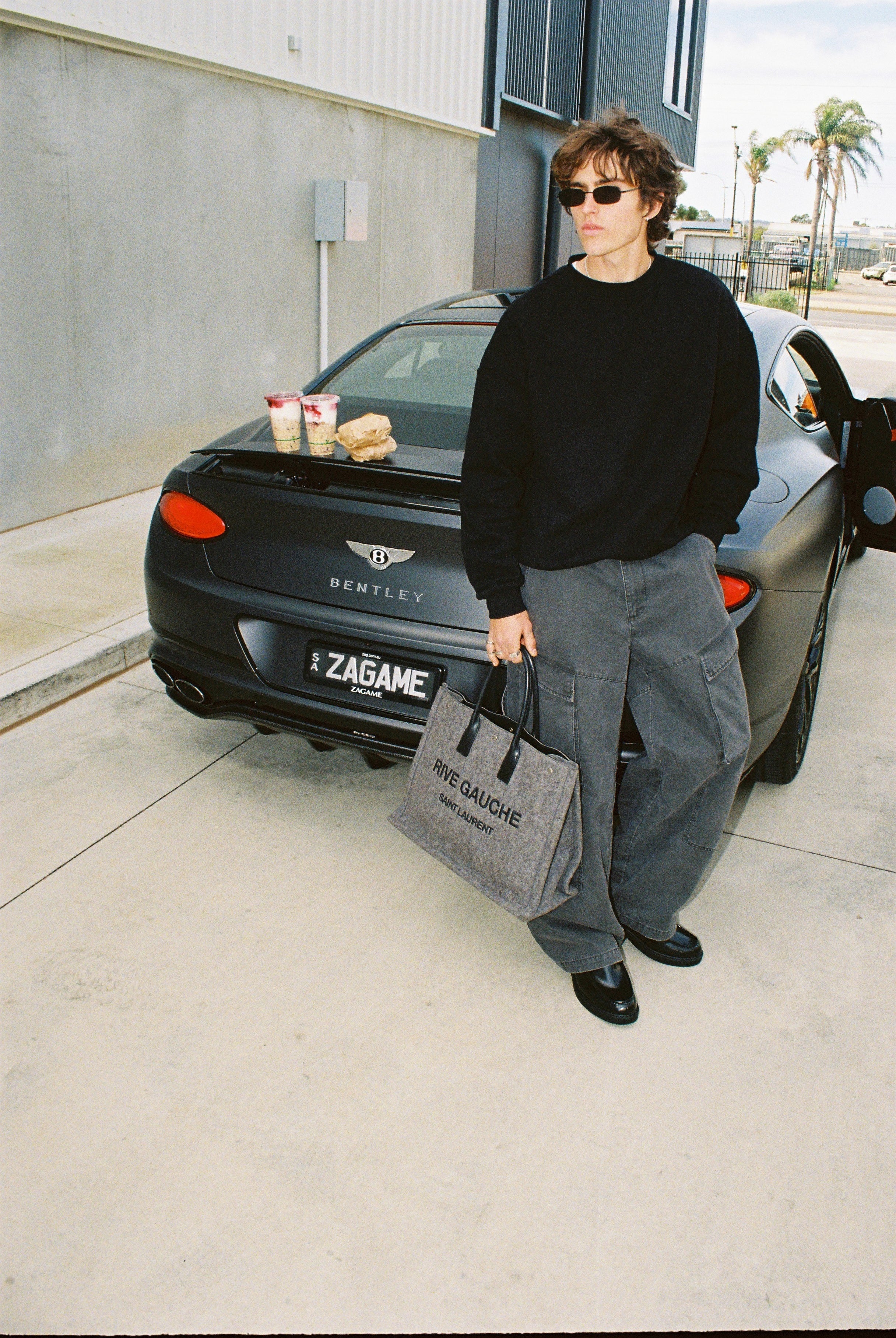 UTILITY PANT - WASHED GREY