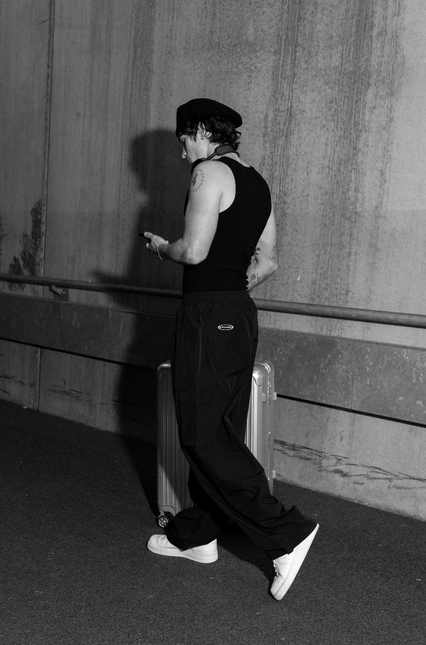 PARACHUTE PANTS - BLACK