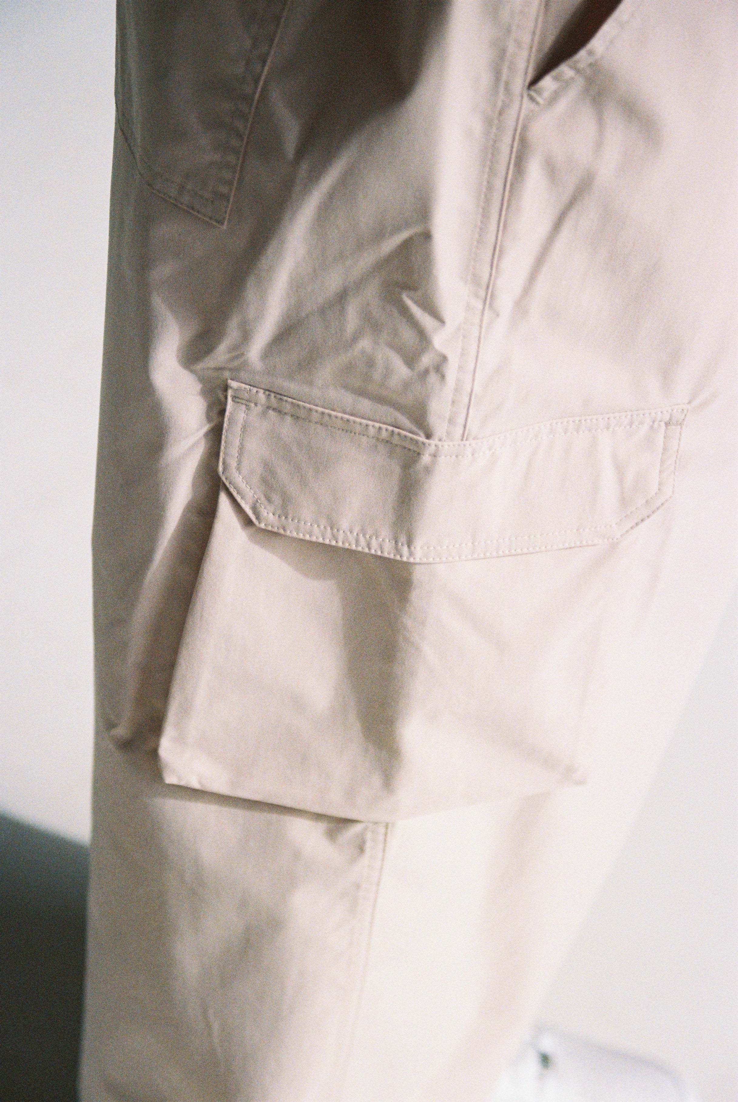 PARACHUTE PANTS - BEIGE