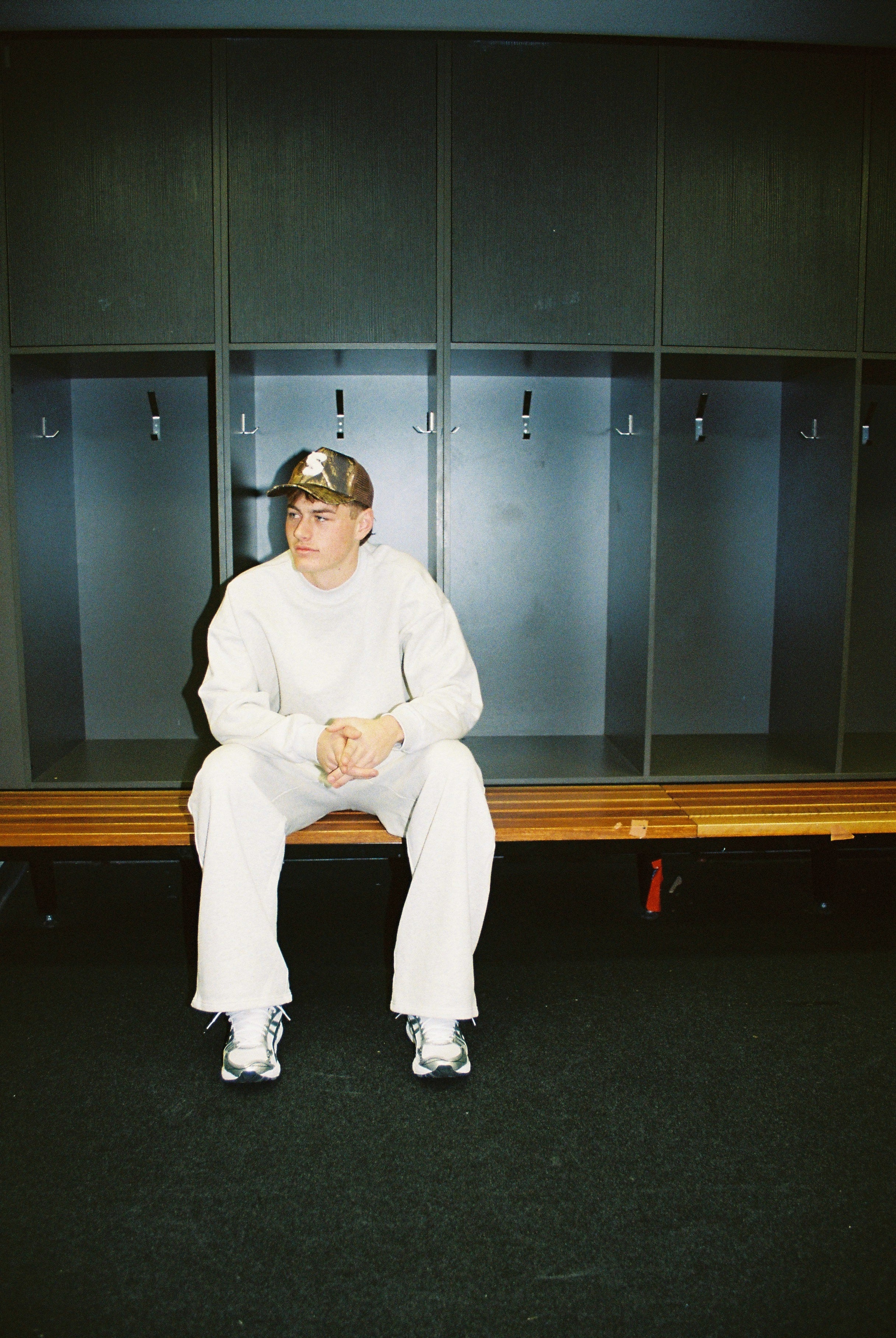 CAPSULE SWEATPANTS - GREY MARL