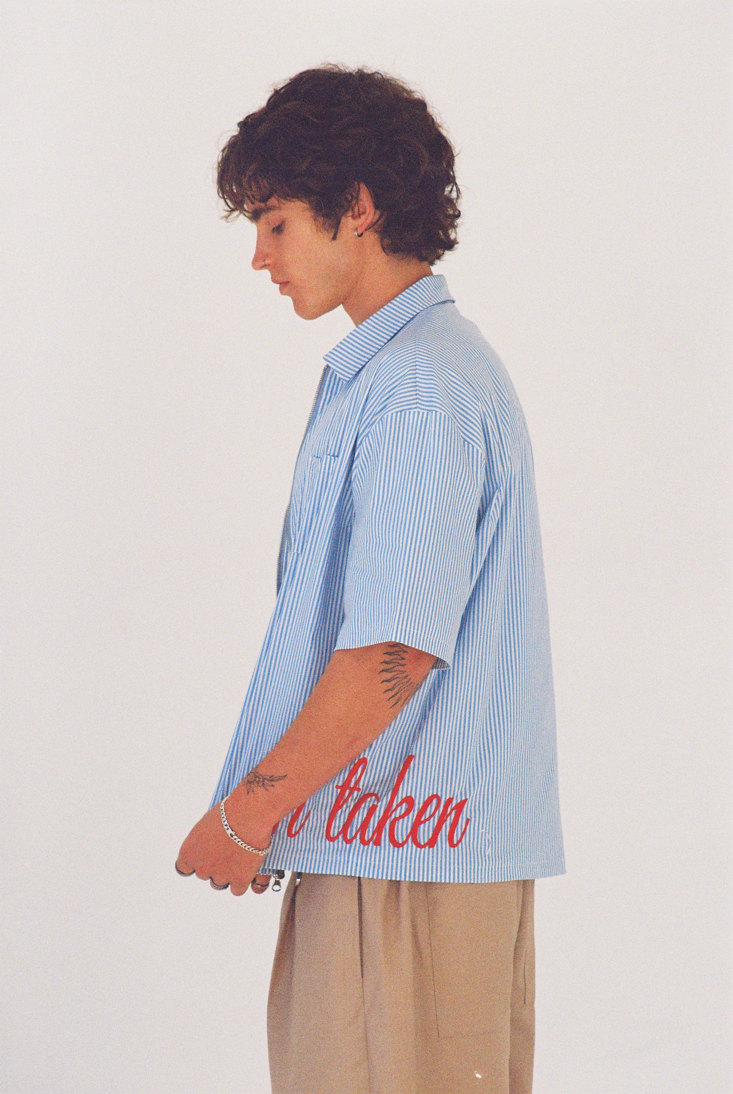 BOX SHIRT - BLUE