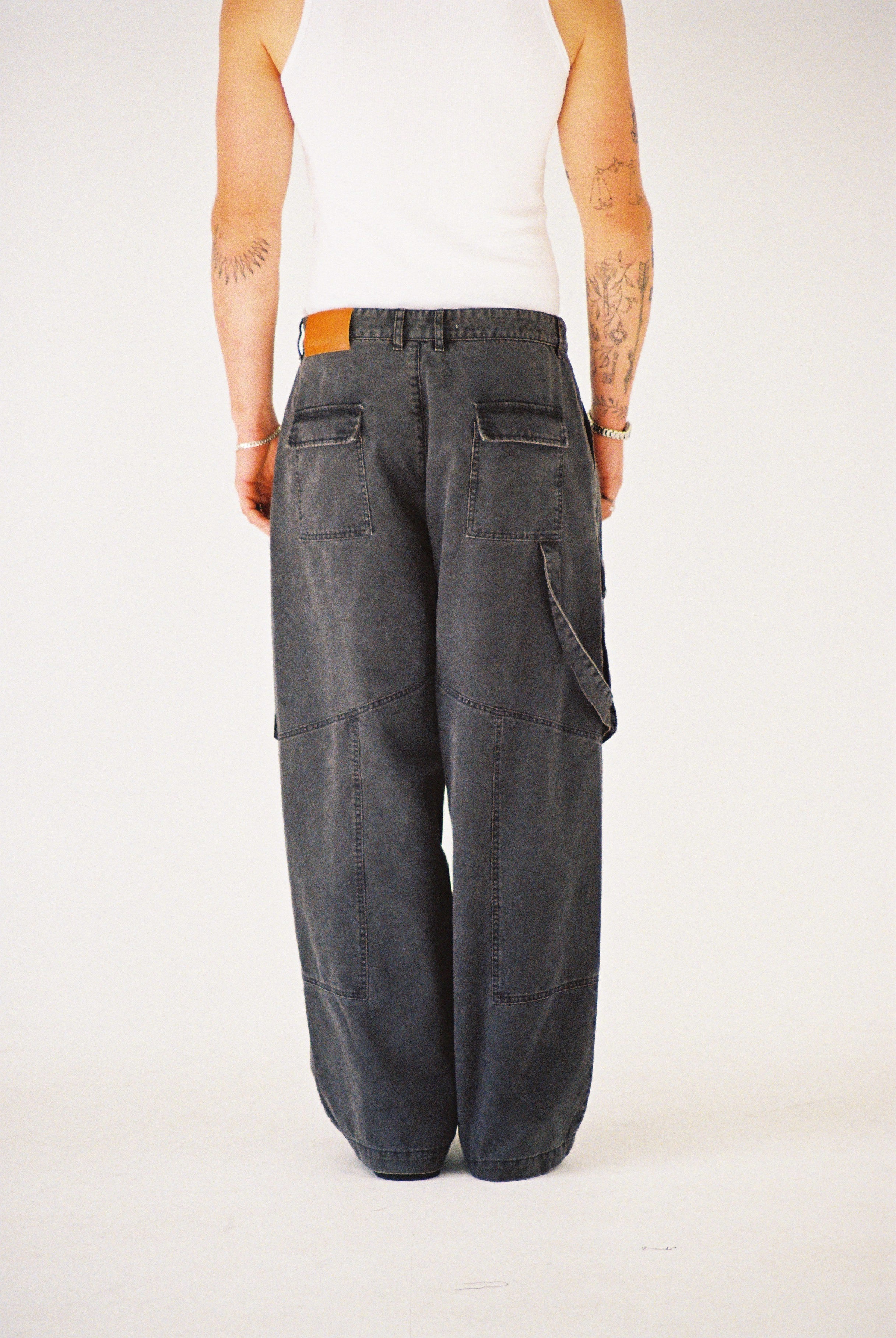 UTILITY PANT - WASHED GREY