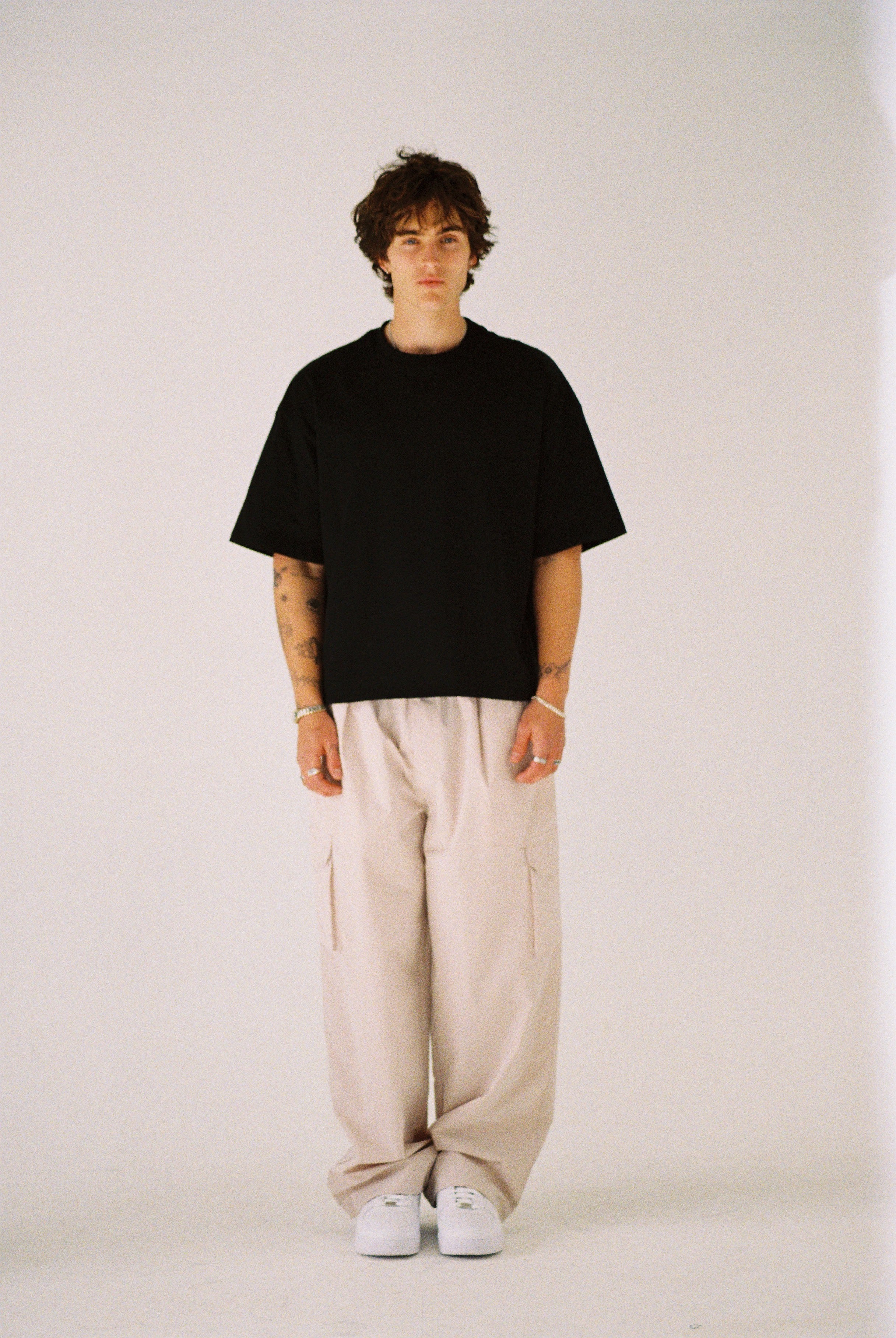PARACHUTE PANTS - BEIGE